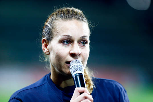 Linköpings Charlotte Rohlin tackas av