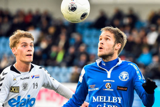 Oskarshamns Martin Karlsson och Trelleborgs Zoran Jovanovic