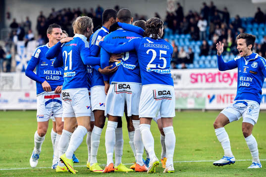 under fotbollsmatchen i Division 1 Södra mellan Trelleborg