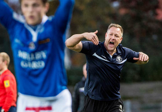 Trelleborgs tränare Patrick Winqvist