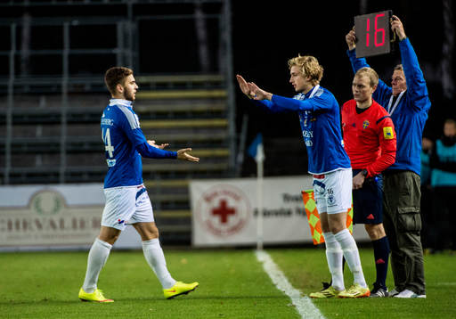 Ut går Trelleborgs Mirza Halvadzic och in kommer Linus