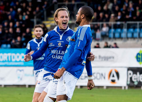 Trelleborgs Salif Camara Jönsson och Magnus Andersson