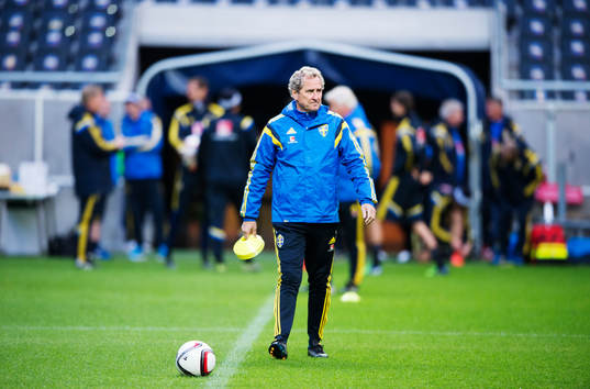 Förbundskapten Erik Hamrén