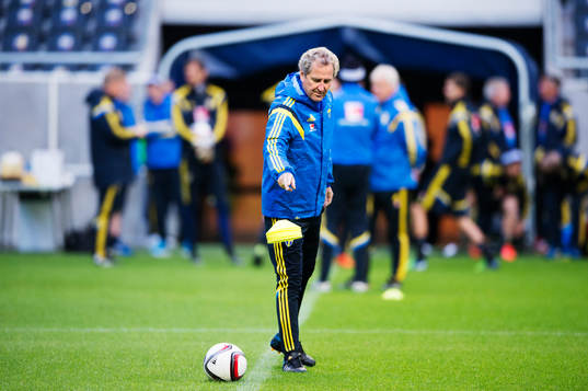 Förbundskapten Erik Hamrén