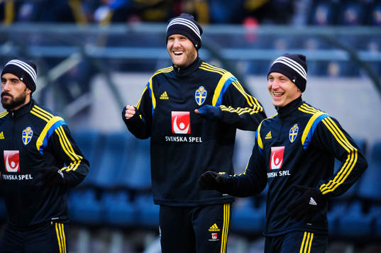 Erkan Zengin, Ola Toivonen och Kim Källström
