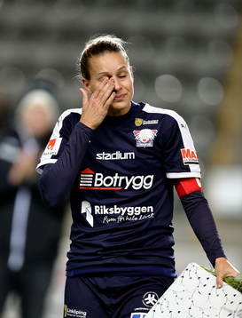 Linköpings Charlotte Rohlin rörd