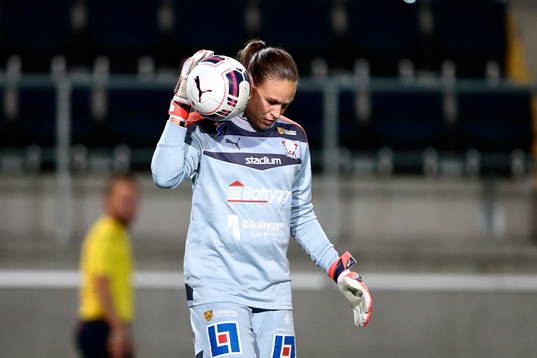 Linköpings målvakt Katlynn Fraine