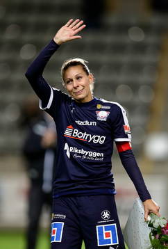 Linköpings Charlotte Rohlin rörd