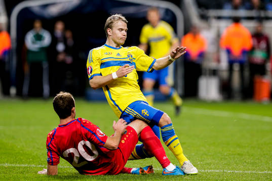 Moldaviens Alexandru Vremea och Sveriges Oscar Lewicki