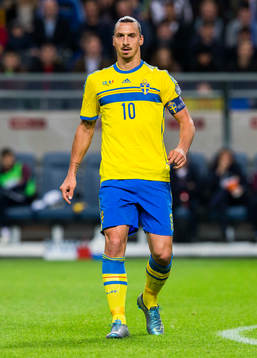 Sveriges Zlatan Ibrahimovic