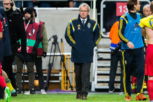 Sveriges förbundskapten Erik Hamrén