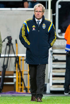 Sveriges förbundskapten Erik Hamrén