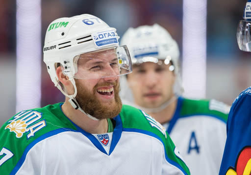 Linus Omark. Jokerit - Salavat Julajev Ufa. KHL. 12.10.2015