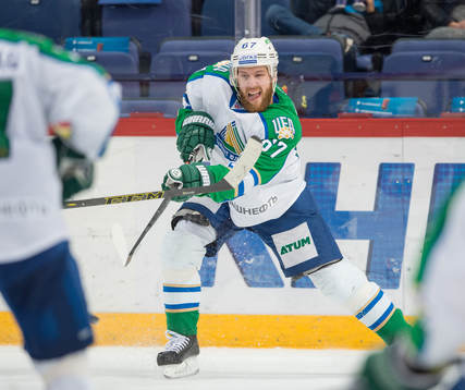 Linus Omark. Jokerit - Salavat Julajev Ufa. KHL. 12.10.2015