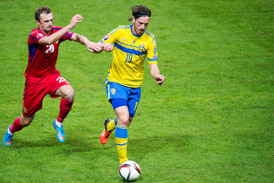 Moldaviens Alexandru Vremea och Sveriges Gustav Svensson