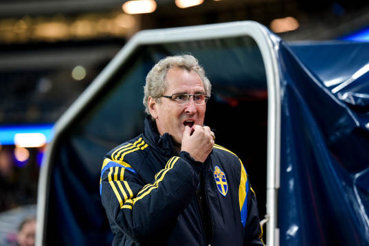 Sveriges förbundskapten Erik Hamrén