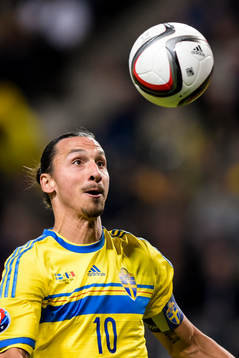 Sveriges Zlatan Ibrahimovic