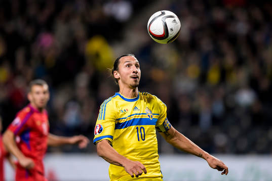 Sveriges Zlatan Ibrahimovic