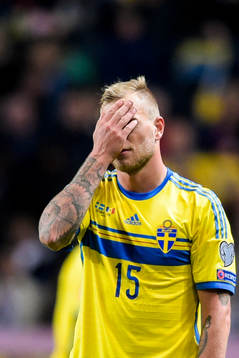 Sveriges John Guidetti deppar
