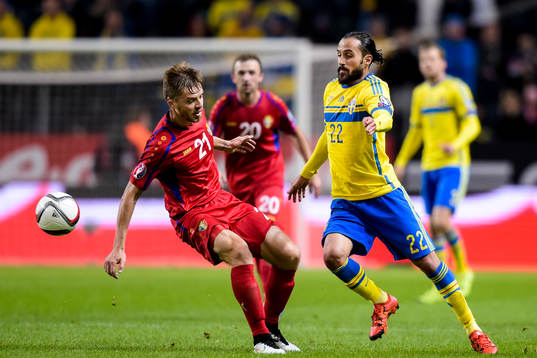 Moldaviens Maxim Potirniche och Sveriges Erkan Zengin