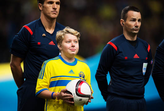 Noah Holmström från Min stora dag med matchbollen