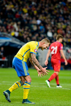 Sveriges John Guidetti deppar