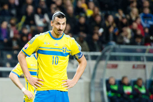 Sveriges Zlatan Ibrahimovic