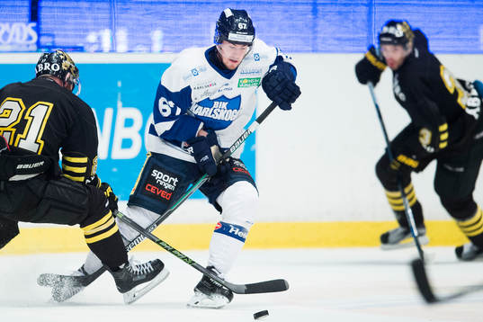 s Christian Sandberg och Karlskogas Victor Berglind