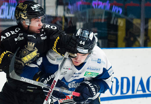 s Michael Lindqvist och Karlskogas Oskar Carlsson