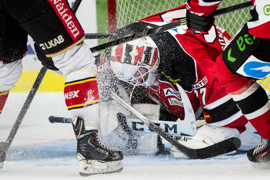 Malmö Redhawks målvakt Jonas Gunnarsson
