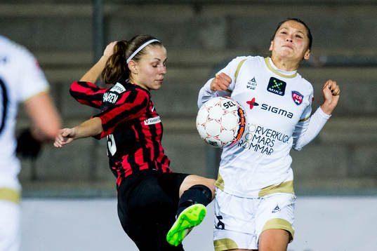 Vantaas Tiia Peltonen och Rosengårds Alexandra Riley