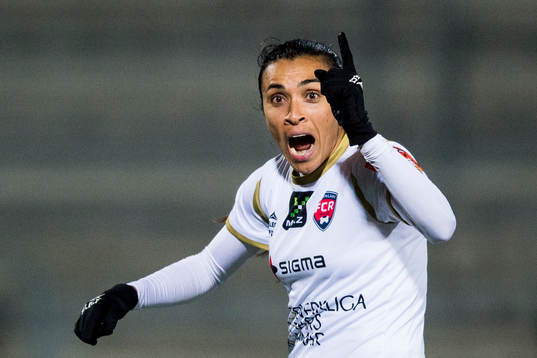 Rosengårds Marta Viera Da Silva jublar