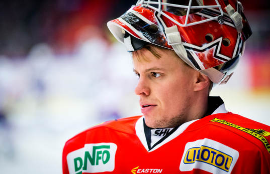 Örebros målvakt Henrik Lundberg