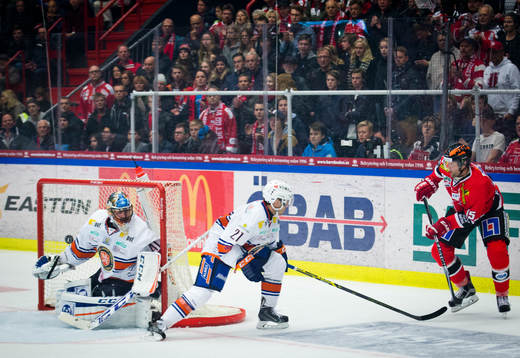 Örebros Henrik Löwdahl, Växjös Cory Murphy och målvakt