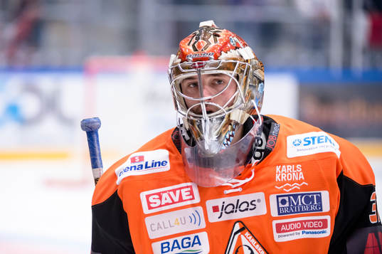 Karlskronas målvakt Patrick Galbraith