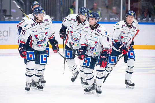 Linköpings Chad Billins har gjort 1-0