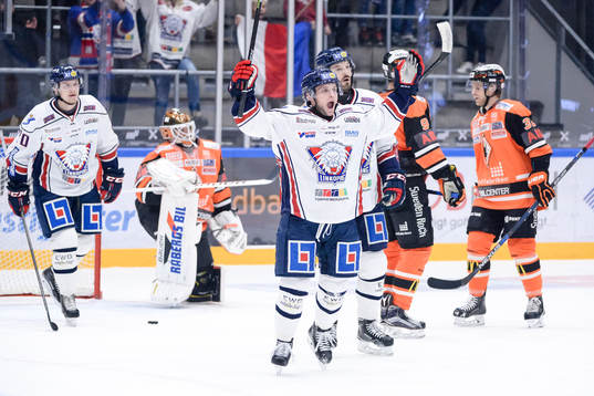 Linköpings Chad Billins har gjort 3-0