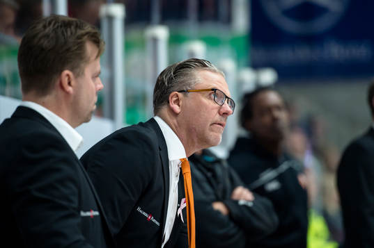 Karlskronas tränare Per Hånberg deppar