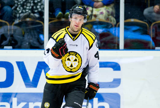 Brynäs Greg Scott jublar