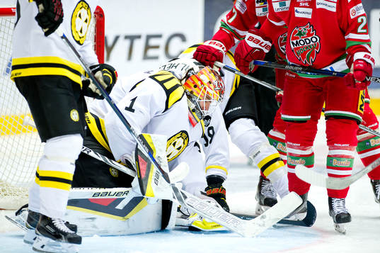 Brynäs målvakt Felix Sandström