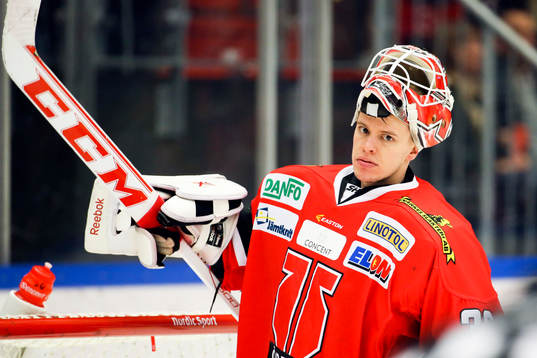 Örebros målvakt Henrik Lundberg