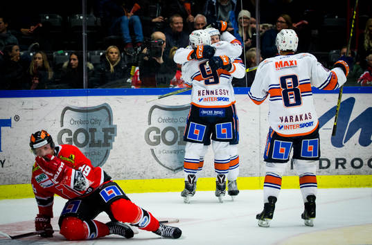 Växjös nyförvärv Joey Grabb avgör genom att sätta 2-3