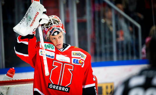 Örebros målvakt Henrik Lundberg