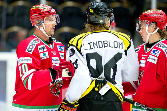 Modos Joel Kwiatkowski, Brynäs Oskar Lindblom och Modos