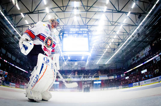 Växjös målvakt Cristopher Nihlstorp