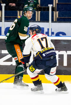 Färjestads Johan Ryno  och Djurgårdens <f17<under