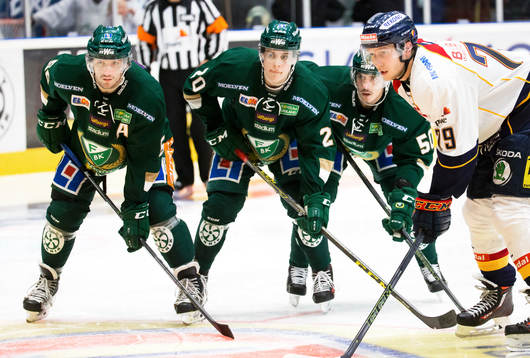 Färjestads Ole-Kristian Tollefsen, Joel Eriksson Ek    och