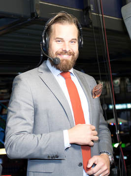 CMores kommentator Sanny Lindström