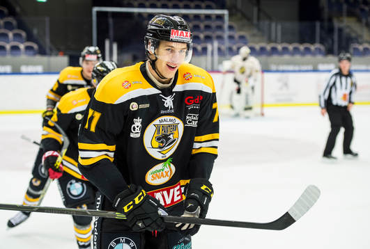 Panterns Daniel Andersson jublar