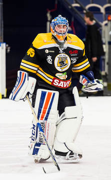 Panterns målvakt Viktor Andrén